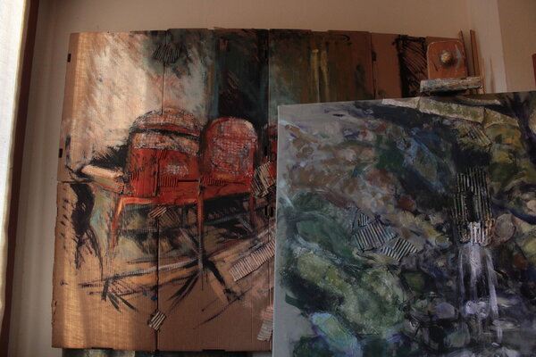 Simone Butturini in the Studio