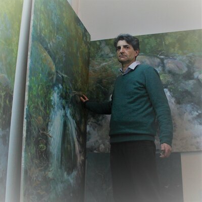 Simone Butturini in the Studio