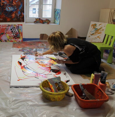Elle BORY in the Studio