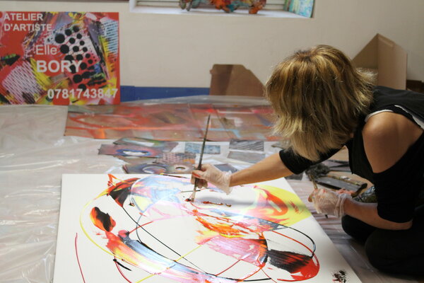 Elle BORY in the Studio: Elle BORY en direct de son atelier