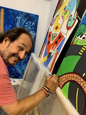 Philippe Seigle in the Studio