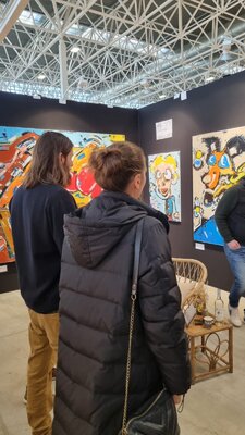 Benoit Andre in the Studio: ART 3F TOULOUSE
