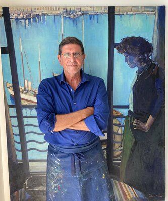 JEAN PAUL COURCHIA in the Studio