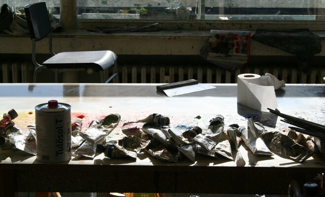 Plamen Bibeschkov in the Studio