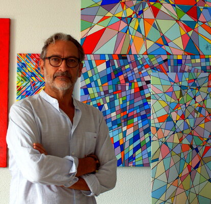 Patrick Marin in the Studio