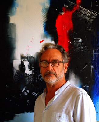 Patrick Marin in the Studio