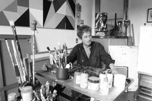 Gilbert Raffin in the Studio