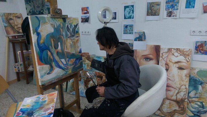 Marcos Carrasco in the Studio