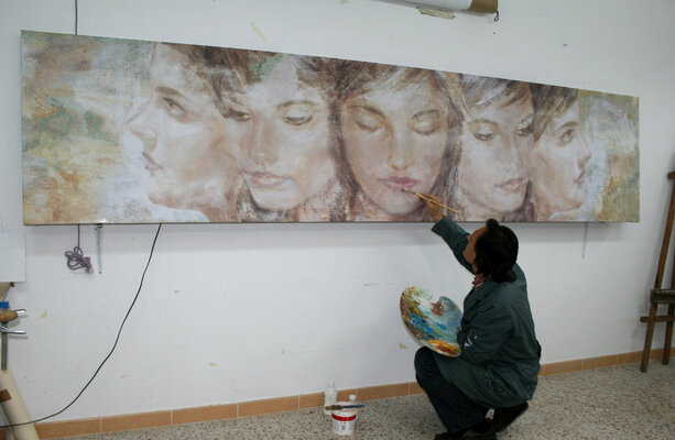 Marcos Carrasco in the Studio
