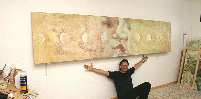 Marcos Carrasco in the Studio