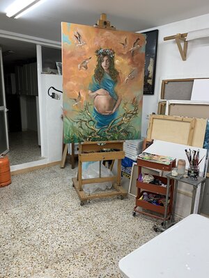 Marcos Carrasco in the Studio