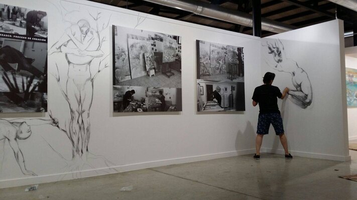 Marcos Carrasco in the Studio
