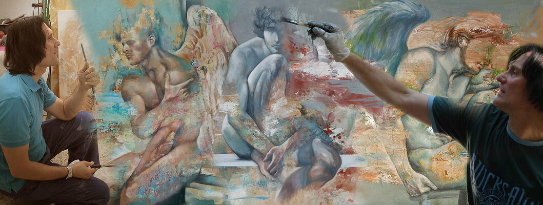 Marcos Carrasco in the Studio