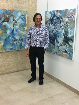 Marcos Carrasco in the Studio