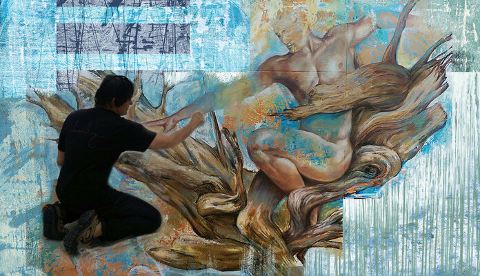 Marcos Carrasco in the Studio