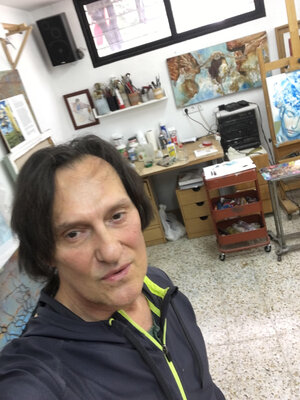Marcos Carrasco in the Studio