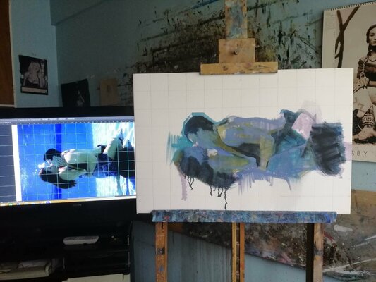 Marco Ortolan in the Studio: Proceso
