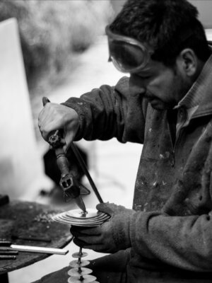 Pascal Nottin in the Studio