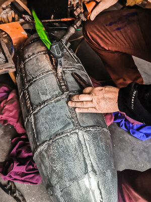 Pascal Nottin in the Studio: Phase de soudage