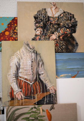 Valeria Pesce in the Studio