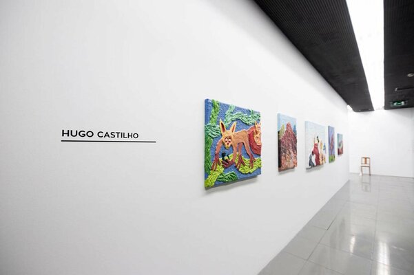 Hugo Castilho in the Studio: Exhibition - A Vida é um Emaranhado de Nós, 2020. Zet gallery, Braga.