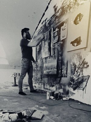 Vito Difilippo in the Studio