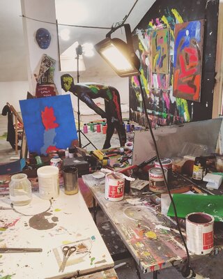 Vito Difilippo in the Studio