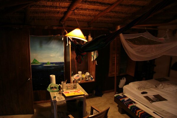Arturo Prins in the Studio: In Mahahual, México