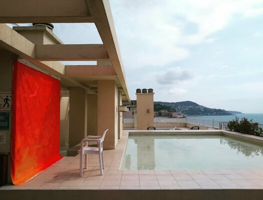 Arturo Prins in the Studio: My studio in Niza, Promenade des Anglois