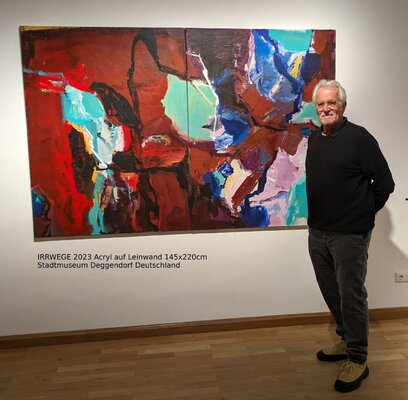 Josef Thalhofer in the Studio: Stadtmuseum Deggendorf _ Germany / Bavaria