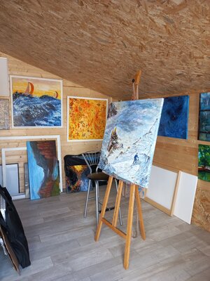 Yves Weiler in the Studio: Atelier de Toulouse
