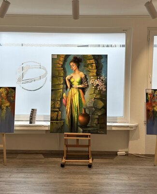 Reneta Isin in the Studio