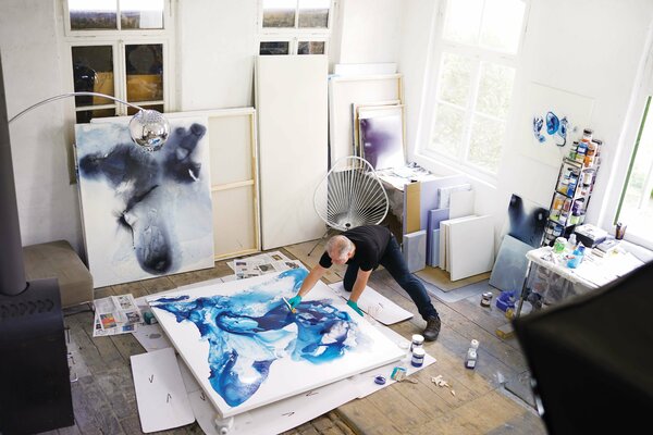 Fintan Whelan in the Studio: Being submerged in the working process can be sometimes very challenging