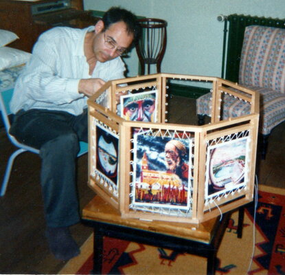 Aldehy in the Studio: Création et construction de la maquette pour l'oeuvre "in situ" dans la chapelle du chateau du Creusot.