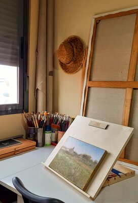 Vicente Penya-Roja in the Studio