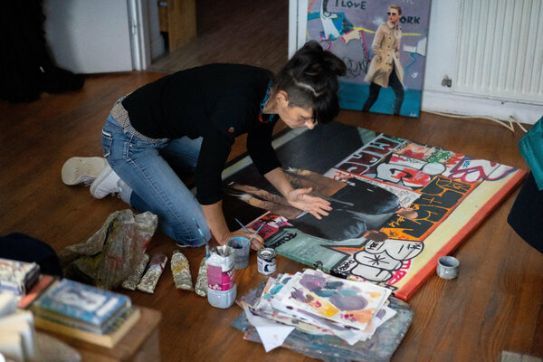Emilie Pannier in the Studio