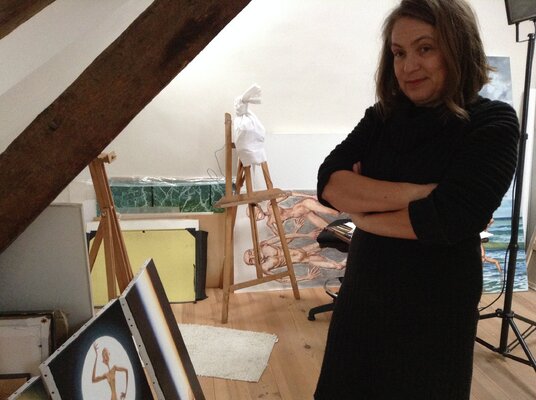 Myriam Feuilloley in the Studio