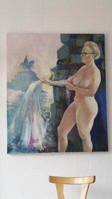 Nataliy Schenkmann in the Studio