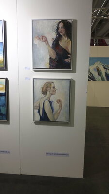 Nataliy Schenkmann in the Studio: Art Innsbruck 2019
