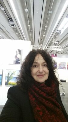 Nataliy Schenkmann in the Studio: Art Innsbruck 2019