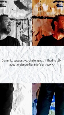 Alejandro Naranjo in the Studio