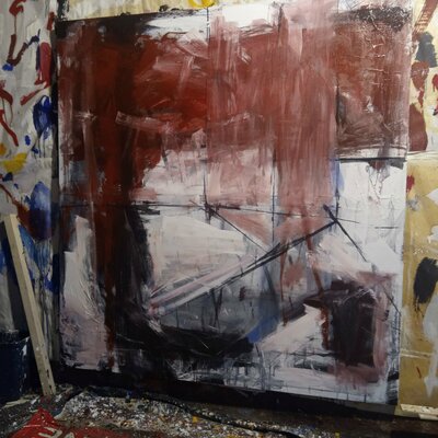 Alejandro Naranjo in the Studio