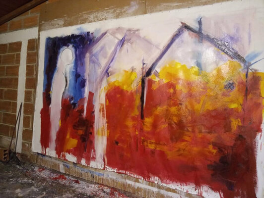 Alejandro Naranjo in the Studio