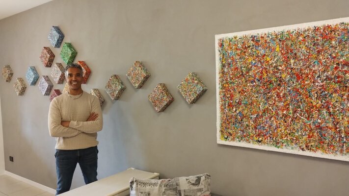 Mauro Corvaglia in the Studio