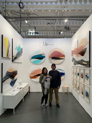 Vanessa Sylvain in the Studio: Artist Project Toronto 2020 - La grande rencontre
