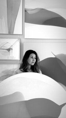 Vanessa Sylvain in the Studio