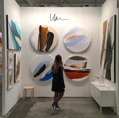 Vanessa Sylvain in the Studio: Artist Project Toronto 2019