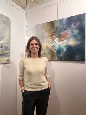 Florence Penet in the Studio: Salon d'hiver de l'Académie Européenne des Arts - France novembre 2024