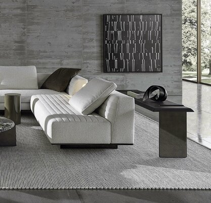 Liuba & Javier Torres in the Studio: Minotti Indoor Collection