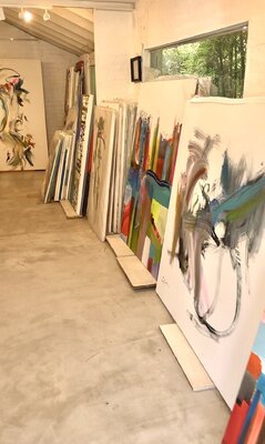 Gisela Gaffoglio in the Studio: Mi atelier